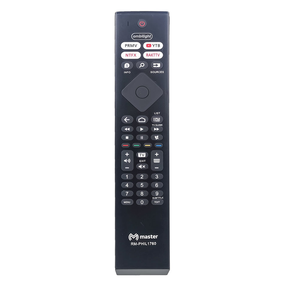 Control Remoto Compatible con Pantallas Philips | RM-PHIL1760