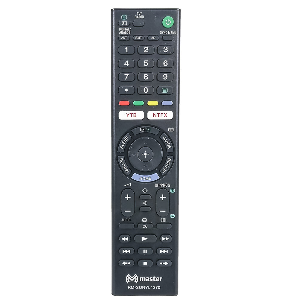 Control Remoto Compatible con Sony Smart TV | RM-SONYL1370