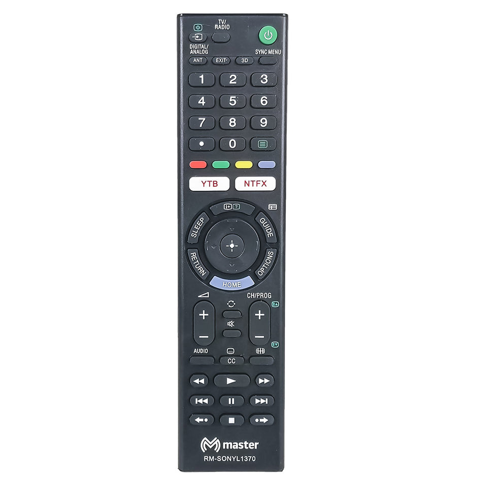 Control Remoto Compatible con Sony Smart TV | RM-SONYL1370