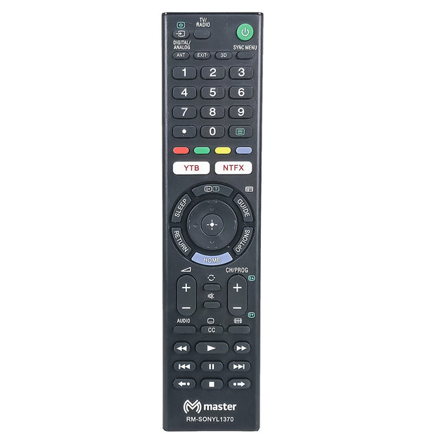 Control Remoto Compatible con Sony Smart TV | RM-SONYL1370