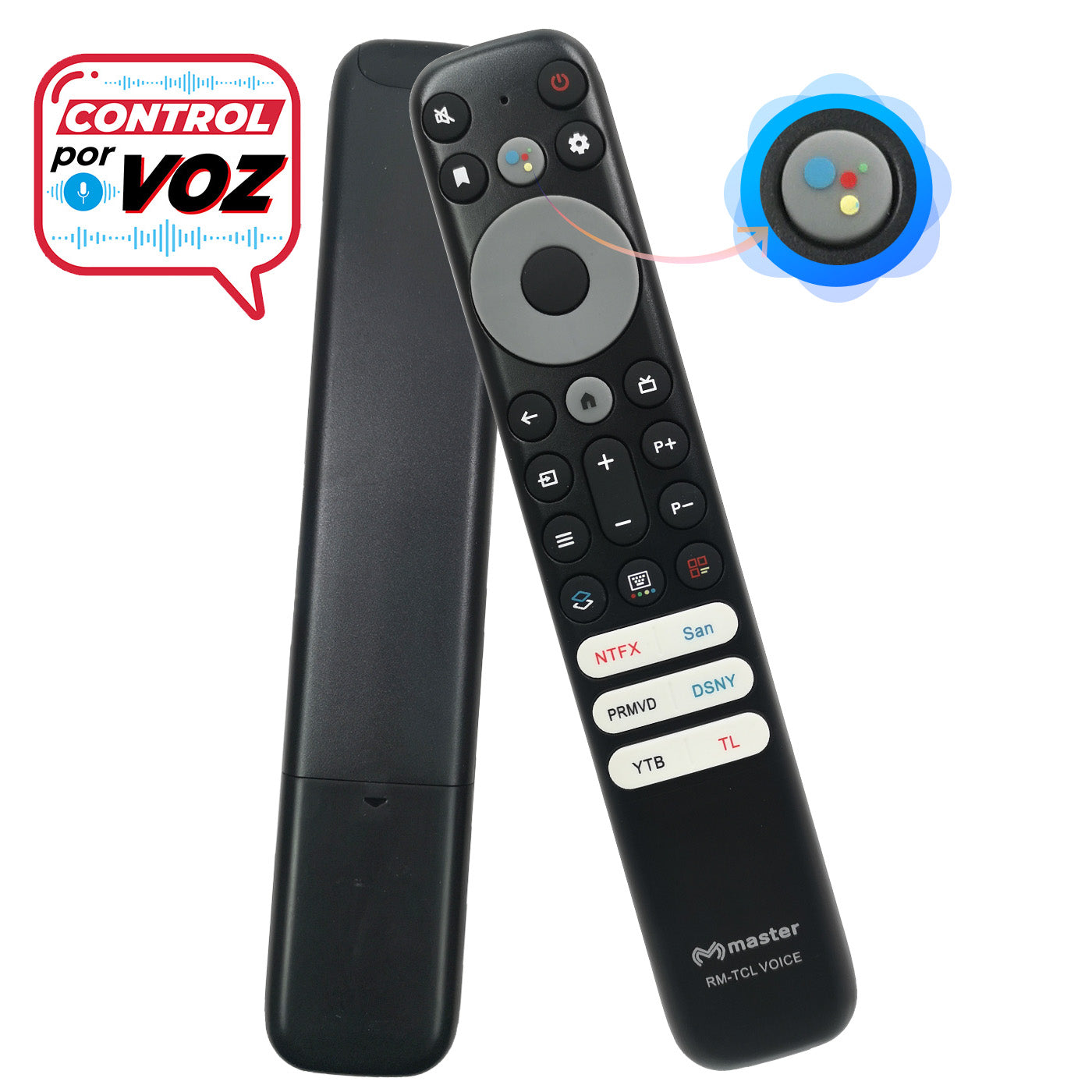 Control Remoto Inteligente Compatible con TV TCL | RM-TCLVOICE