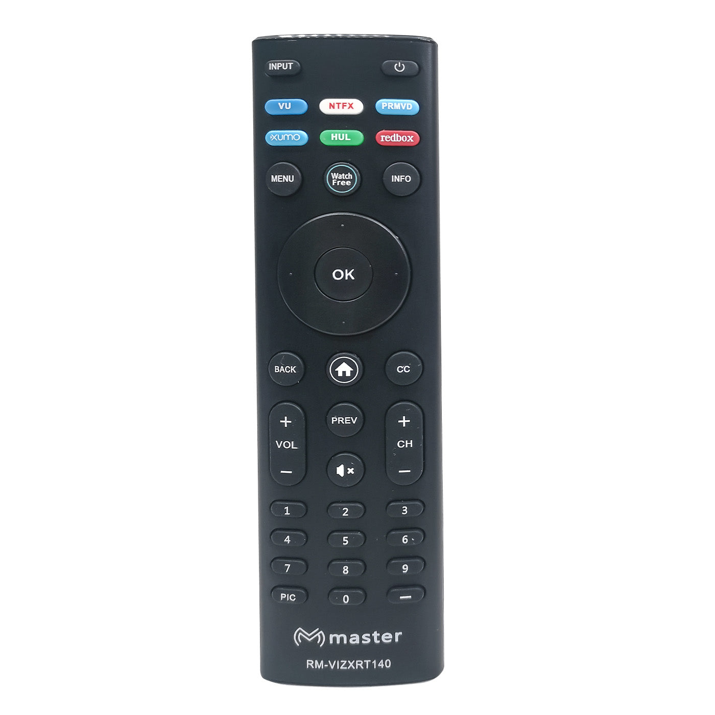 Control Remoto de Reemplazo Compatible con TV Vizio | RM-VIZXRT140