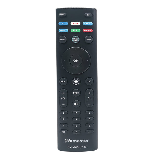 Control Remoto de Reemplazo Compatible con TV Vizio | RM-VIZXRT140