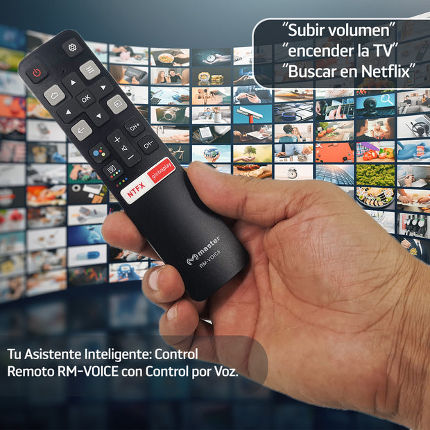 Control Remoto Universal con Control por Voz | RM-VOICE