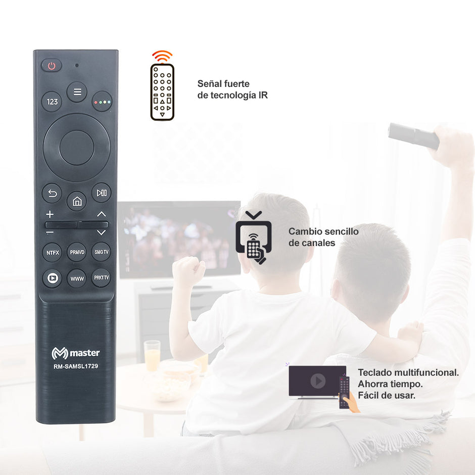 Control Remoto Universal Compatible con Samsung Smart TV | RM-SAMSL1729