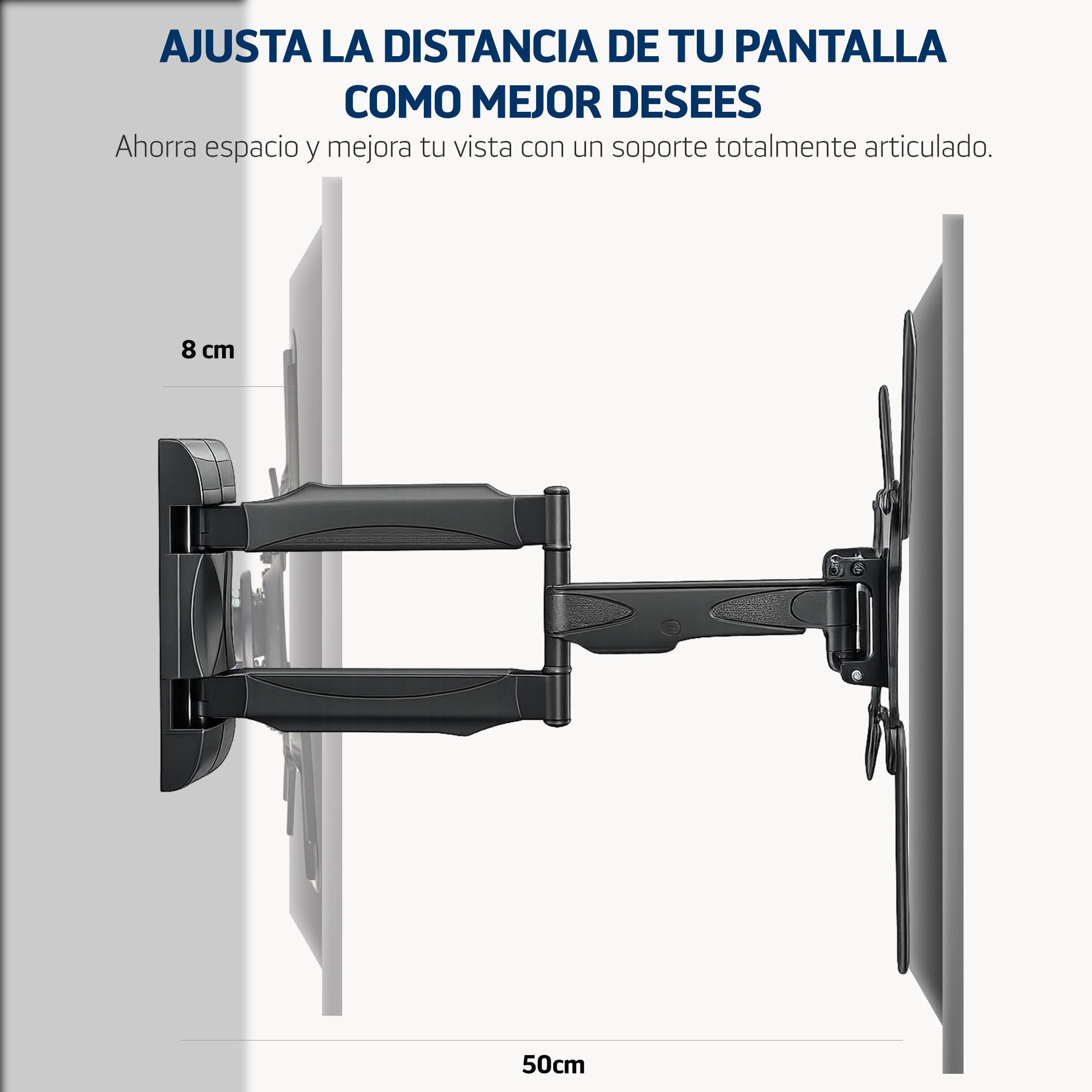 Soporte de brazo articulado para pantallas 18