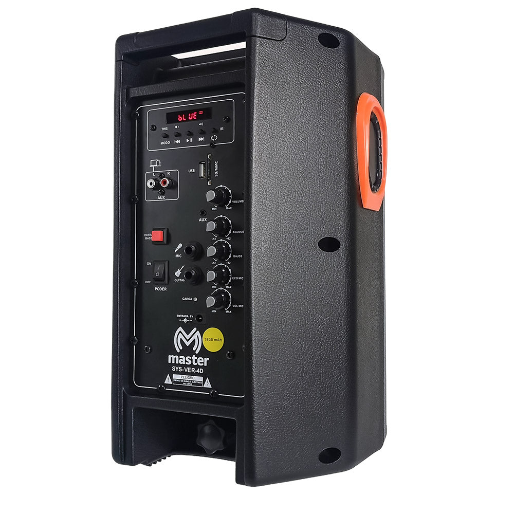Sistema de audio recargable - SYS-VER-4D-10H