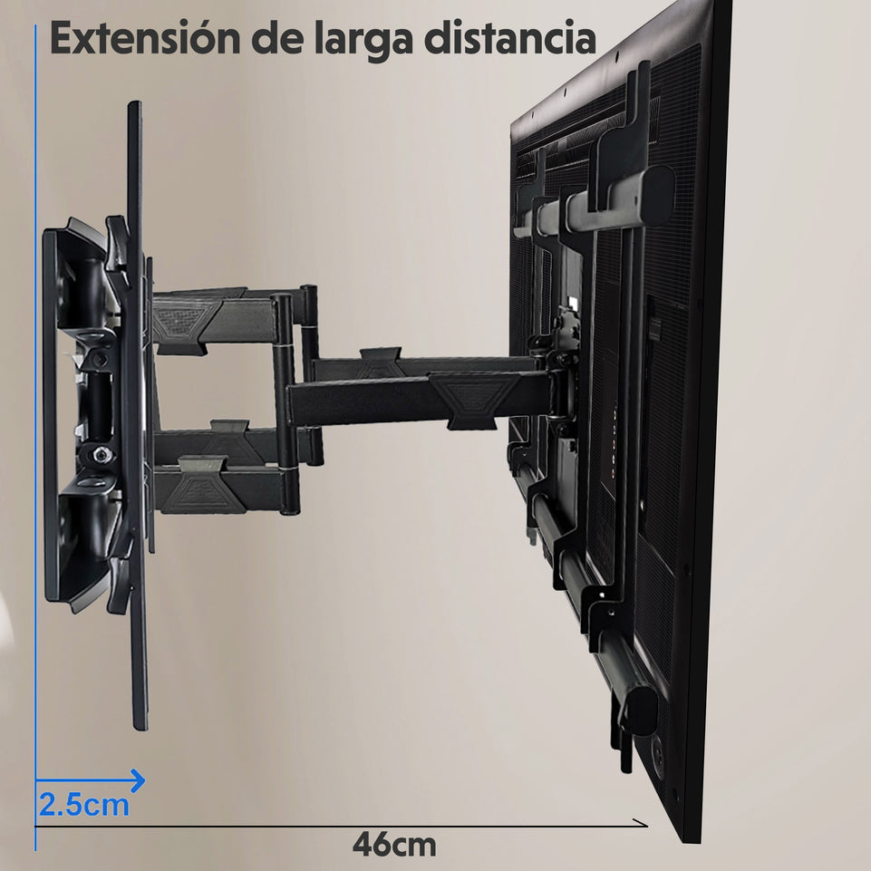 Soporte de brazo para pantallas de 55" a 120" | HO-ARM55-120