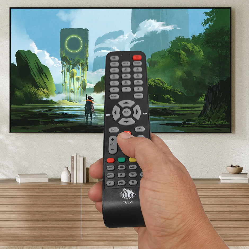 Control Remoto Compatible con TCL y Viore Smart TV | TCL-1