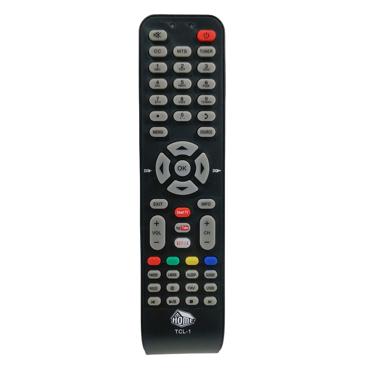 Control Remoto Compatible con TCL y Viore Smart TV | TCL-1