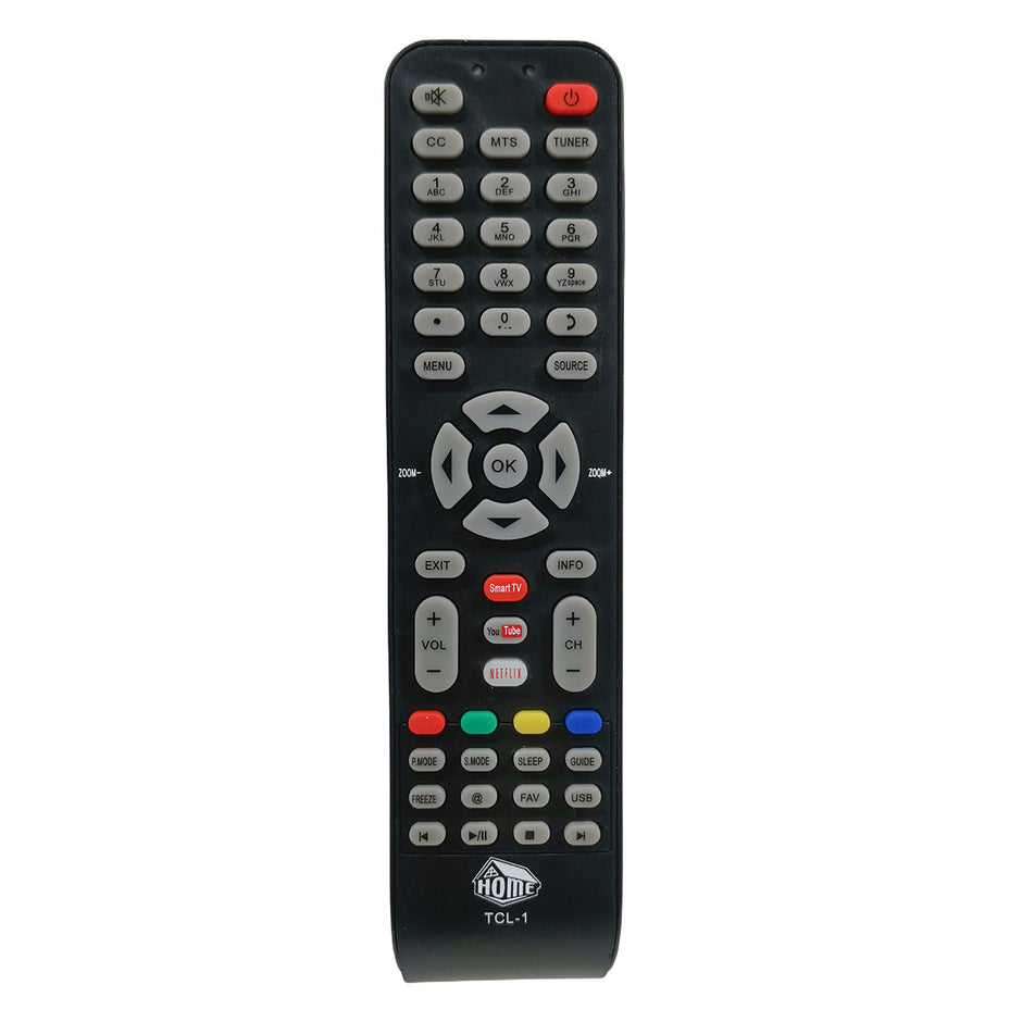 Control Remoto Compatible con TCL y Viore Smart TV | TCL-1