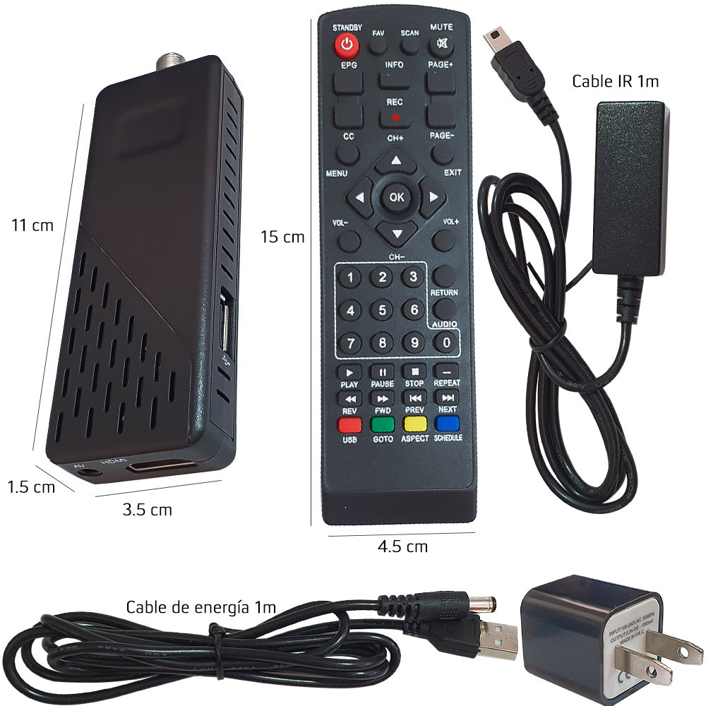 Decodificador De Tv Convertidor Digital Análoga Stick | TDT-STICK