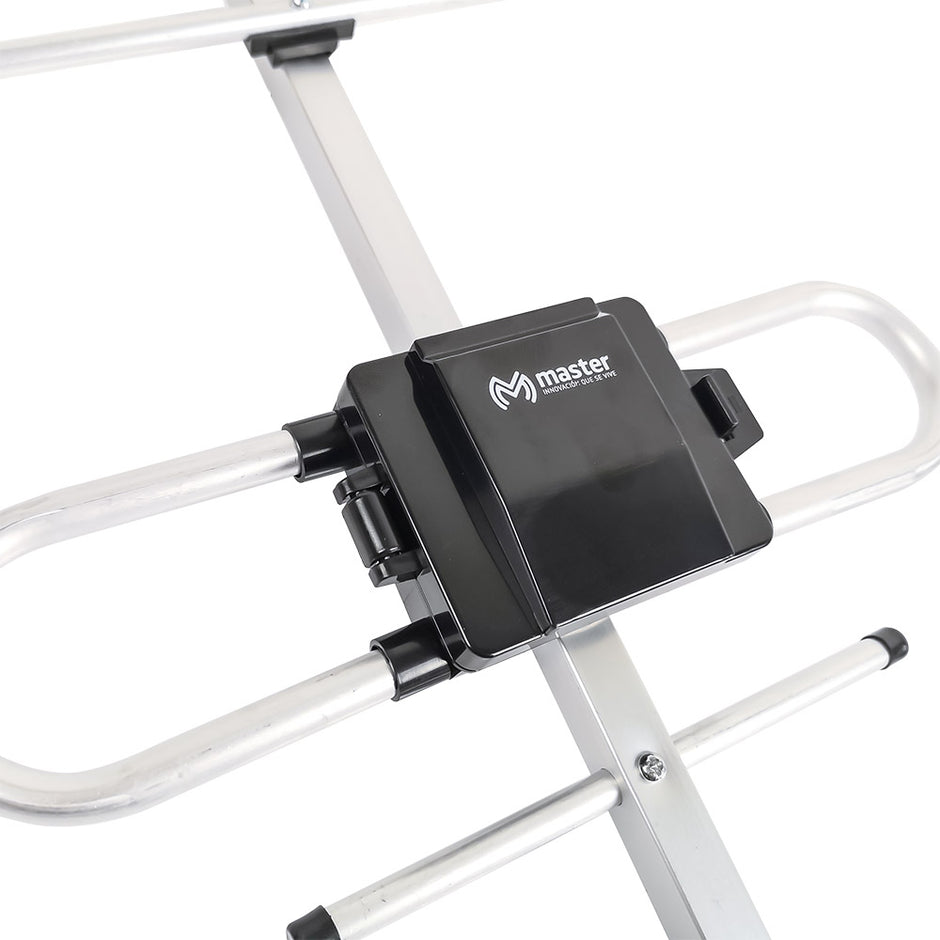 Antena Exterior, 13 Elementos para Señal Digital TVANT-13KIT