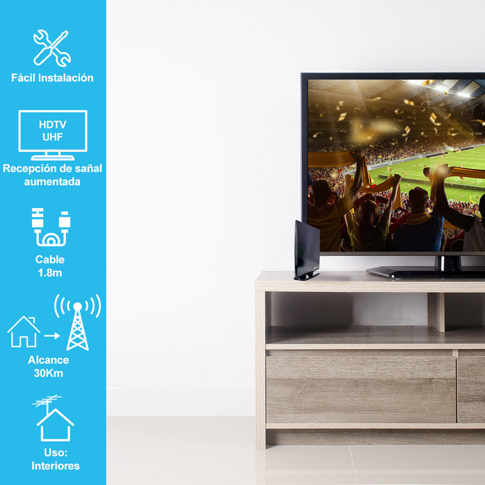 Antena digital para interior | TVANT-HDBX