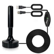 Antena HD Omnidireccional para TV Digital | Uso Interior/Exterior, Base Imantada | TVANT-STICK