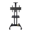 Soporte Móvil de Piso para Pantallas con Repisa HO-LCDVD-STAND