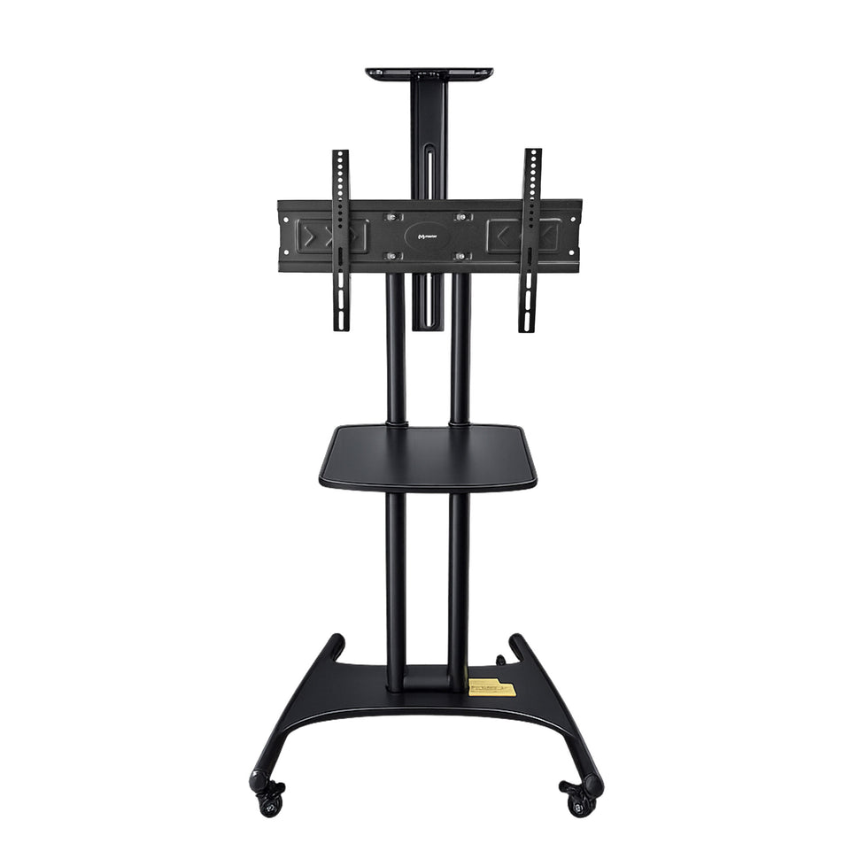 Soporte Móvil de Piso para Pantallas con Repisa