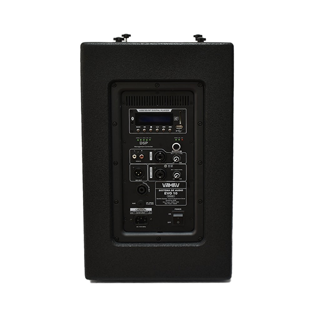 Sistema De Audio Profesional De 10in Bluetooth MA-PROSAT10N