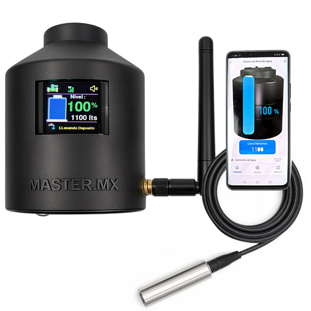 Medidor Sensor Pro Agua Tinaco Cisterna Wi-fi | CONNECT-WATERPLUS