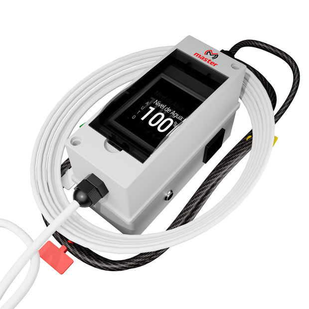 Controlador Inteligente de Bomba + Sensor Medidor de Nivel de Agua para Tinacos y Cisternas Automático y Manual | EASY-BOMB