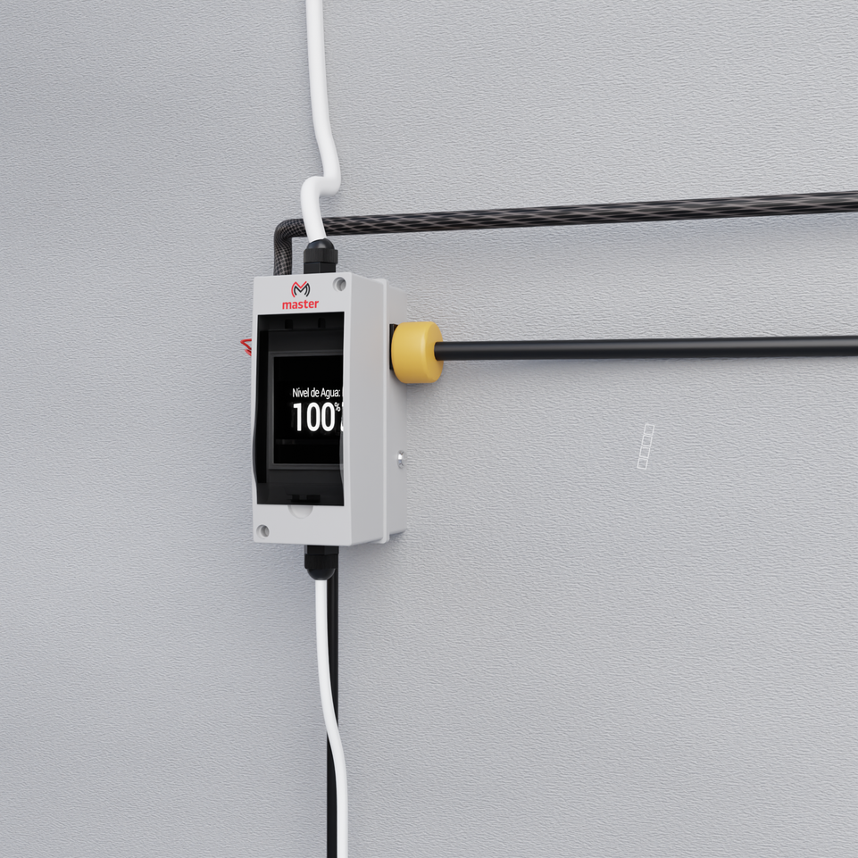 Controlador Inteligente de Bomba + Sensor Medidor de Nivel de Agua para Tinacos y Cisternas Automático y Manual | EASY-BOMB