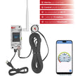 Sensor Medidor Digital de Gas para Tanque Estacionario Pantalla Integrada y con Alarma | EASY-GAS