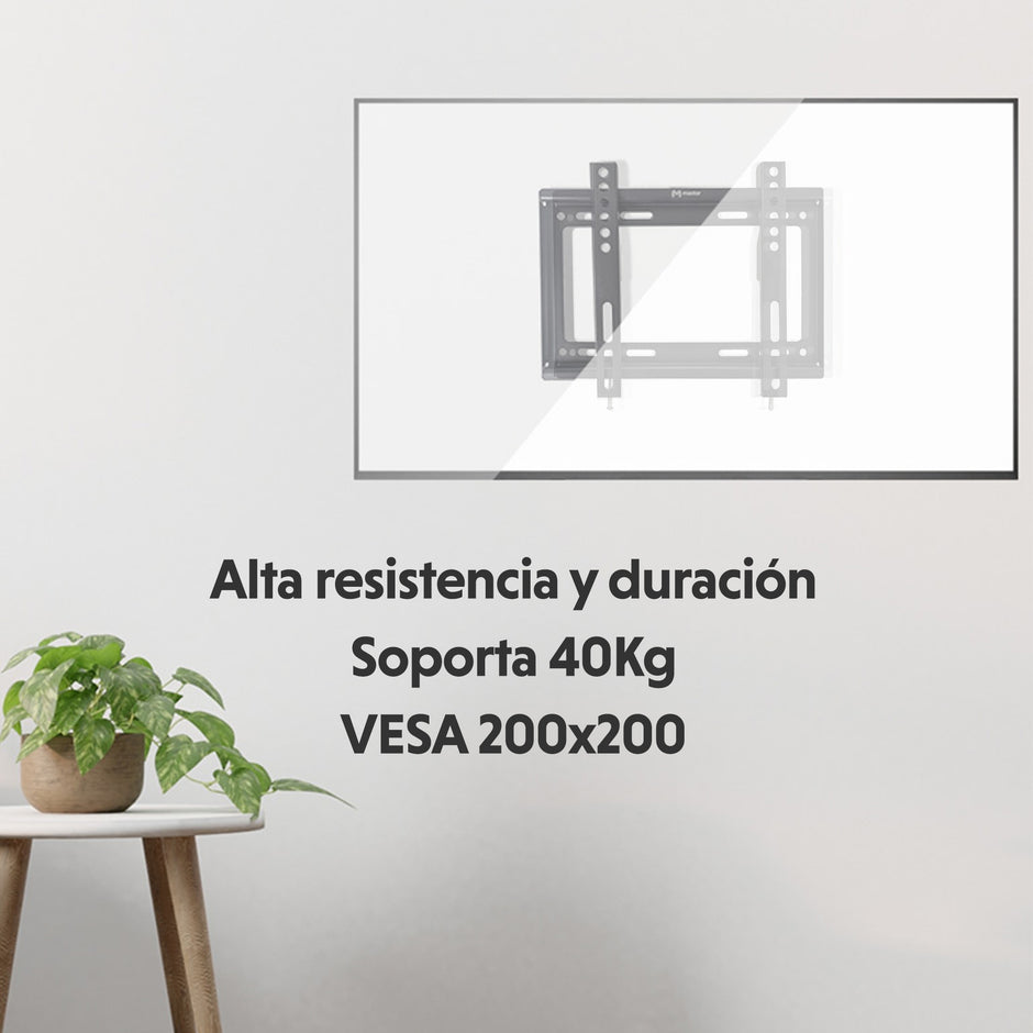 Soporte fijo para pantalla de 14