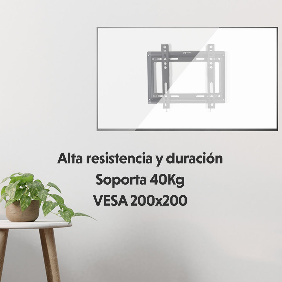 Soporte fijo para pantalla de 14" a 43" | HO-LCD14-43