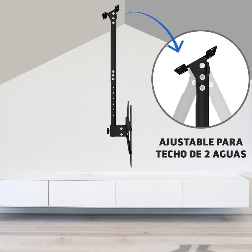 Soporte de Techo para TV y Pantallas 42”–80” |  HO-ROOF42-80