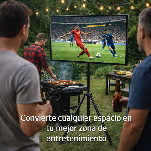 Soporte de Piso con Trípode para TV y Pantallas 32”–70” | HO-STAND32-70