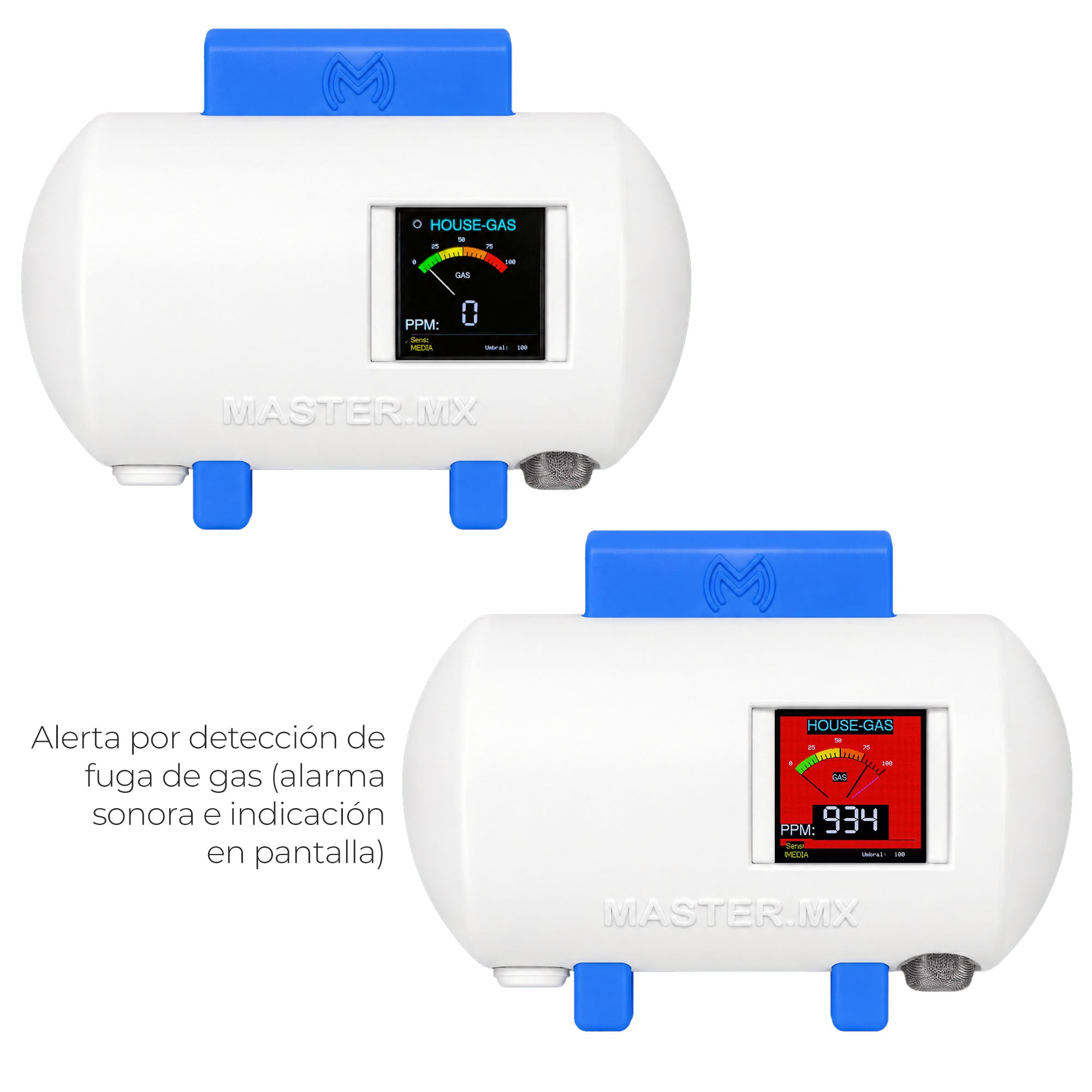 Detector de gas LP natural y alarma por fuga | HOME-GAS