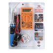 Kit de Soldadura HOME-KIT con Cautín, Multímetro Digital y Base HOME-KIT