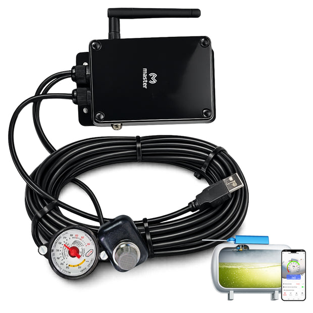 Dispositivo Inteligente con Sensor para Medir Nivel de Gas. Compatible con Alexa IOT | IOT-GASSENSOR