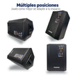 Combo musical soporte de luces para eventos + kit 2 reproductores de audio M1 de 2000W