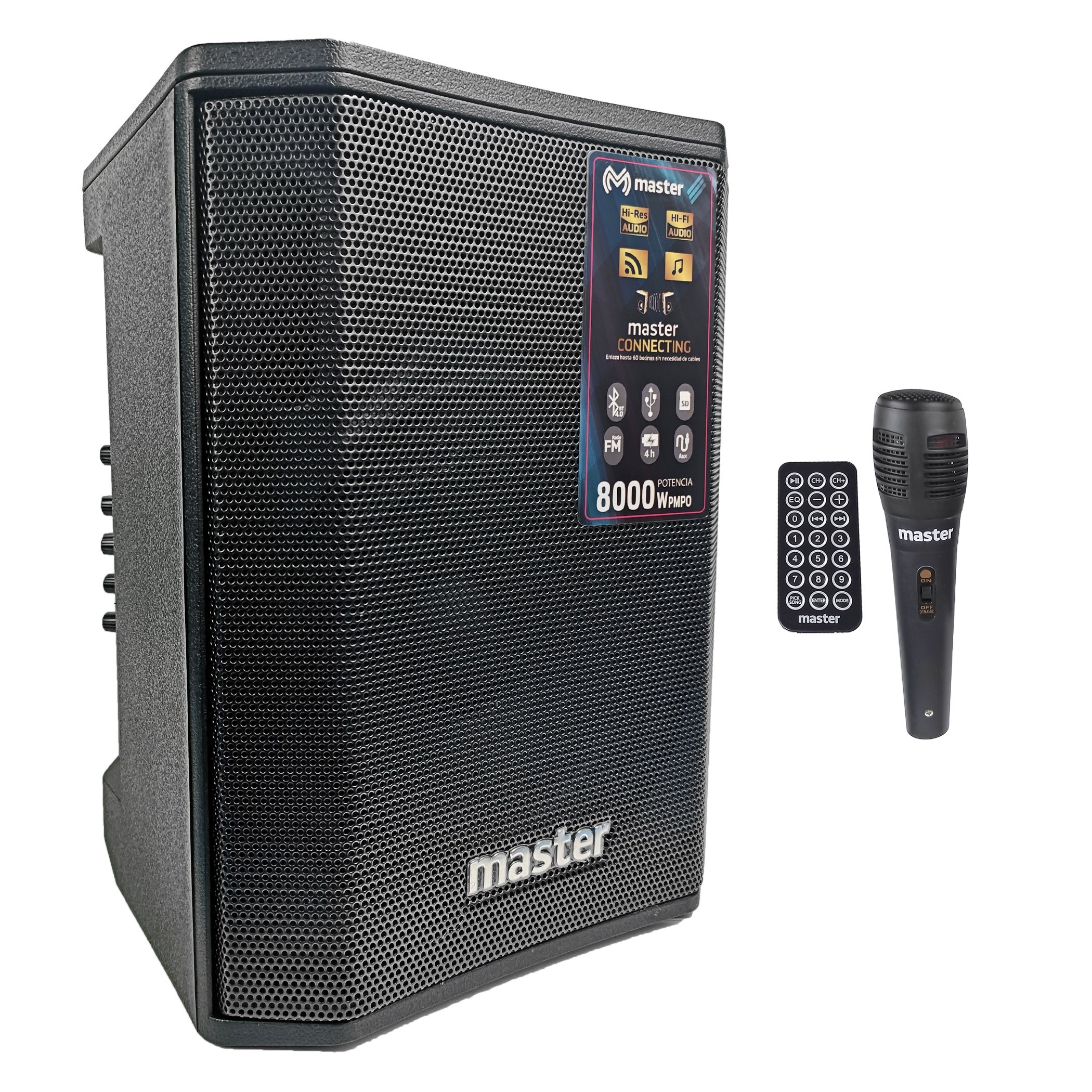 Reproductor de audio multiposiciones portátil 8000W | M1