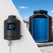 Medidor de nivel agua tinaco cisterna con electroniveles inoxidables 9v 15m | PUSH-WATER
