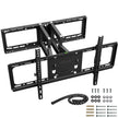 Soporte para TV de Esquina STEEL-CORNER 32” a 72” | Doble Brazo Abatible