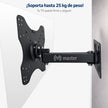 Soporte de brazo con giro de plato de 360°, para pantallas de 14