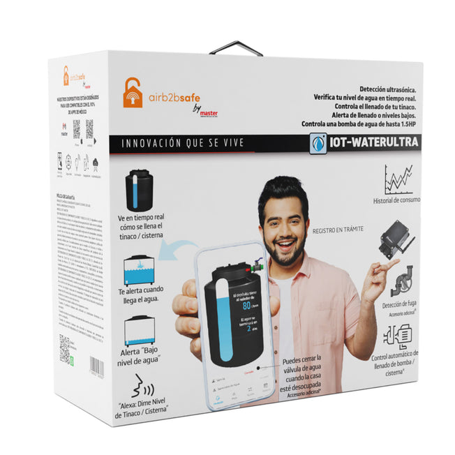Dispositivo Inteligente para Monitoreo de Agua ultrasónico IOT-WATERULTRA