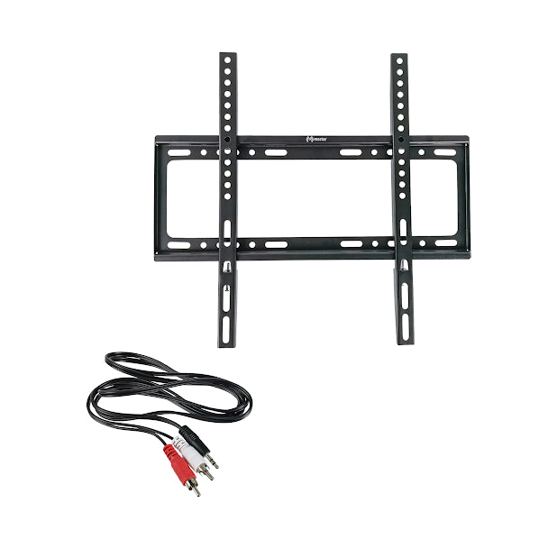 Kit de Soporte de Pared Fijo para Pantalla de TV 26”–55 y Cable