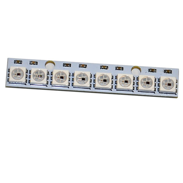 MODULO DE 8 LED RGB MULTICOLOR | AR-8RGBLED