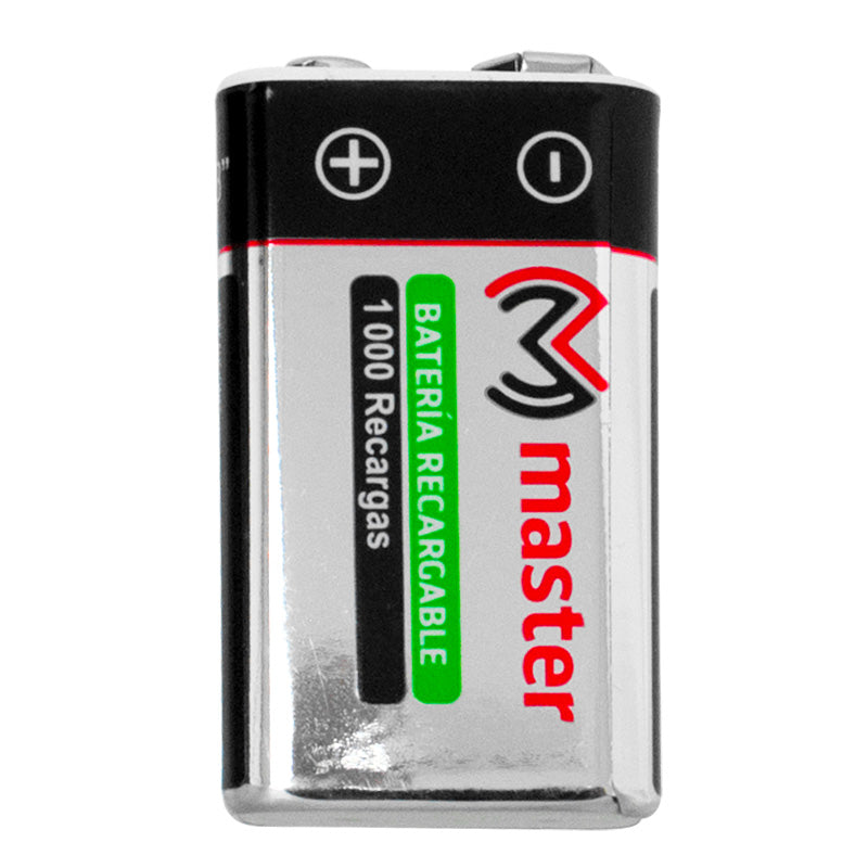 Batería recargable 9v de níquel hidruro metálico 180ah | 9V-1X180