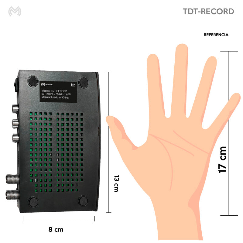 Convertidor y decodificador digital TDT | TDT-RECORD