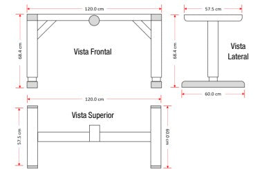 Escritorio inteligente ajustable soporta 50 kilos | HO-SMARTDESK