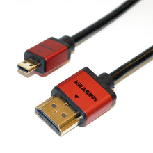 Cargar imagen en el visor de la galería, Cable HDMI a MICROHDMI ultra delgado V. 1.4, 1.8 M | MC-HDMIMICRO1.8