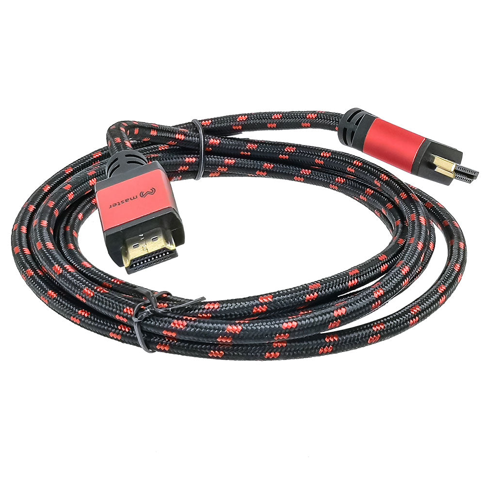 Cable HDMI 1.4 MC-HDMIXTR2: Resistente y Compatible con UHD, Full-HD y HD-Ready