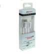 Cable USB a MicroUSB 1 Metro | Carga y Transferencia de Datos V8 – Recubrimiento Metálico | MC-IRONMICRO