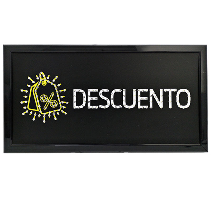 Letrero LED publicitario para negocios | ML-LET-DESC