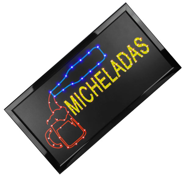 Letrero LED "Micheladas" | ML-LET-MICHELAD