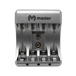 Mini Cargador de Baterías AA y 9V Portátil